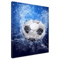 Obraz na płótnie - piłka, woda, sport
