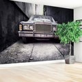 Fototapeta - samochód, ulica, stary