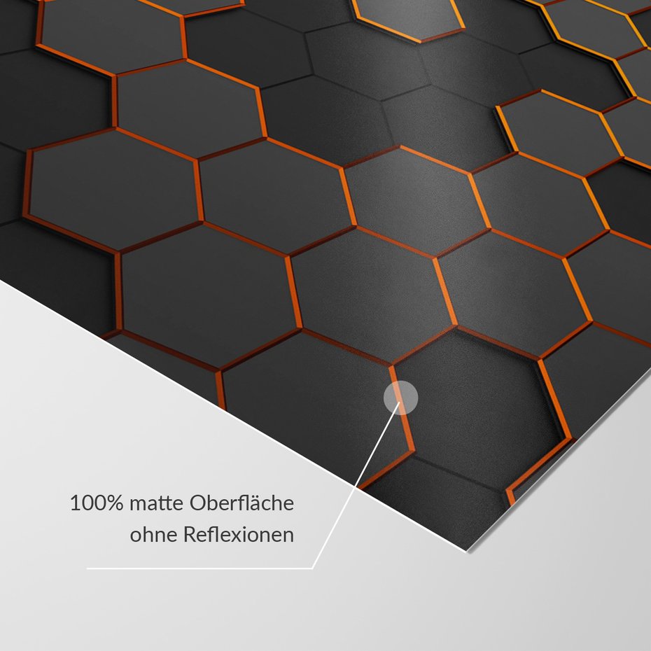 Fototapeta - abstrakcja, heksagony, geometria