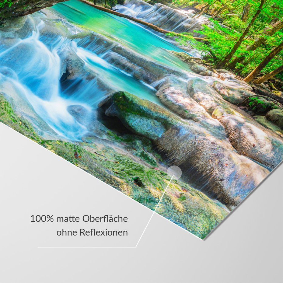 Fototapeta - wodospad, las, natura