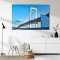 Obraz na płótnie - most, niebo, miasto