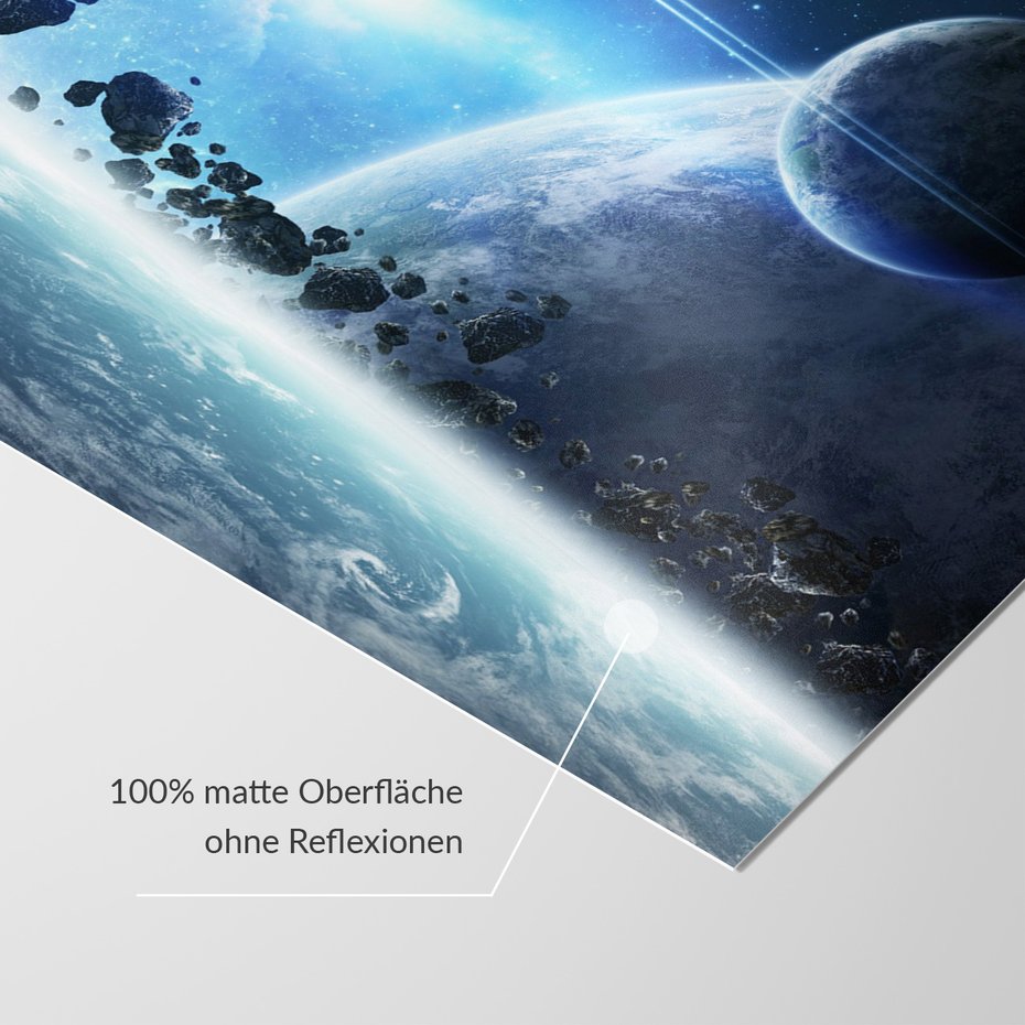 Fototapeta - kosmos, planety, asteroidy