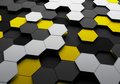 Fototapeta - heksagony, wzór, abstrakcja