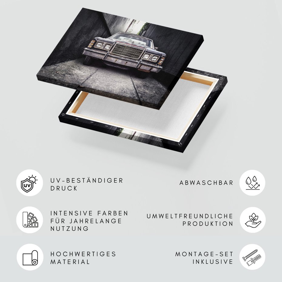 Obraz na płótnie - samochód, klasyczny, Ford