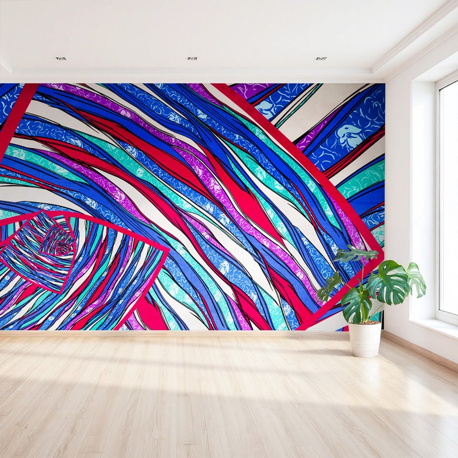 Fototapeta - abstrakcja, wzory, kolory