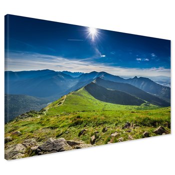 Obraz na płótnie - góry, krajobraz, niebo
