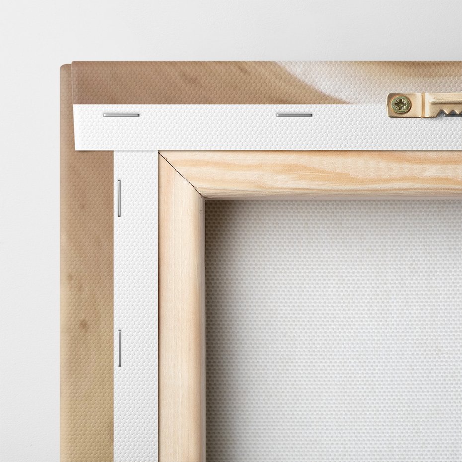 Obraz na płótnie - schody, tunel, cegła