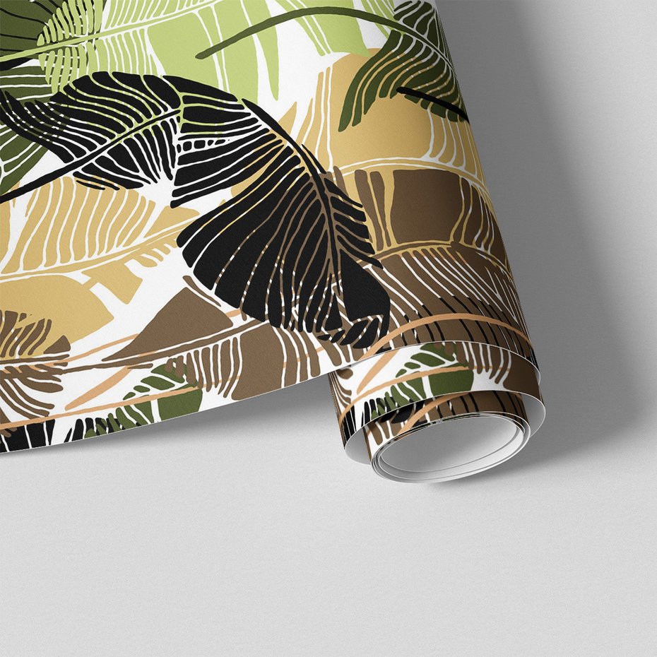 Tapeta - liście, roślinność, tropikalny