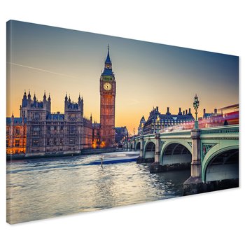 Obraz na płótnie - Londyn, most, rzeka