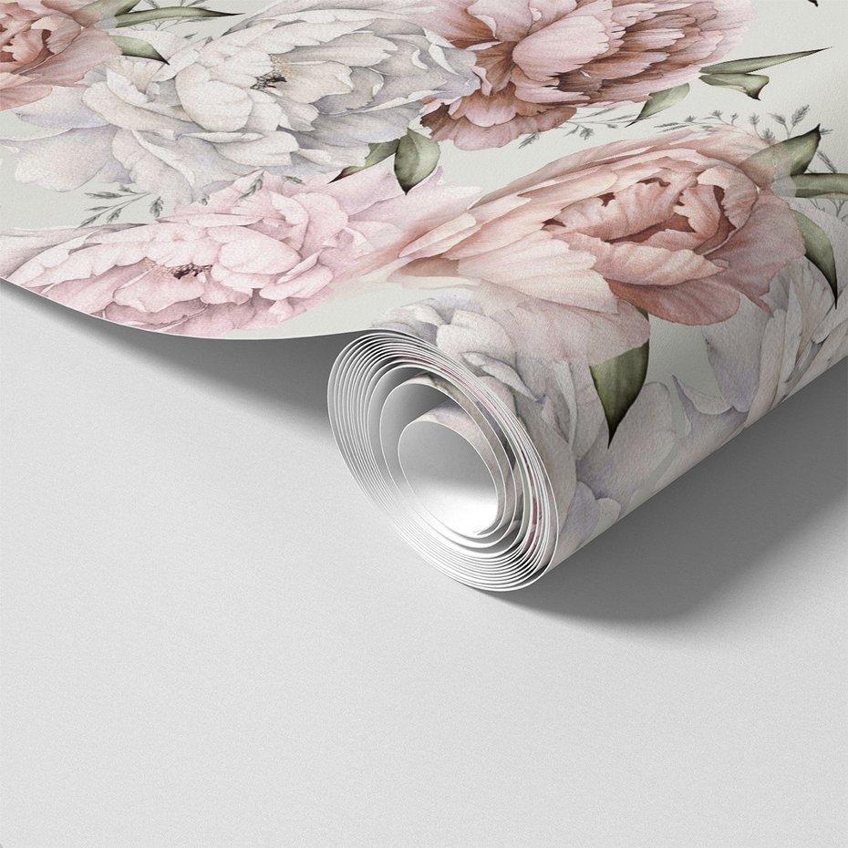 Tapeta - kwiaty, płatki, liście