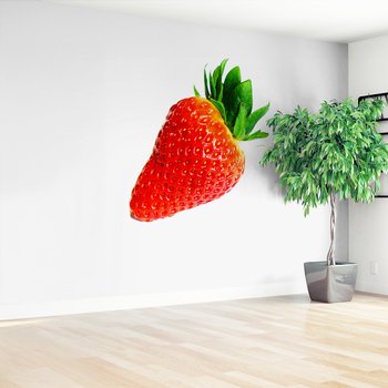 Fototapeta - truskawka, owoc, czerwony