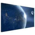 Obraz na płótnie - kosmos, ziemia, księżyc